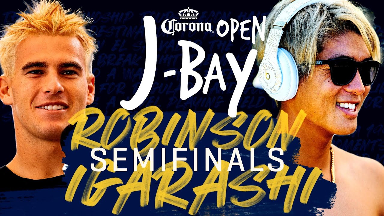 Jack Robinson vs Kanoa Igarashi | Corona Open J-Bay - Semifinals Heat Replay