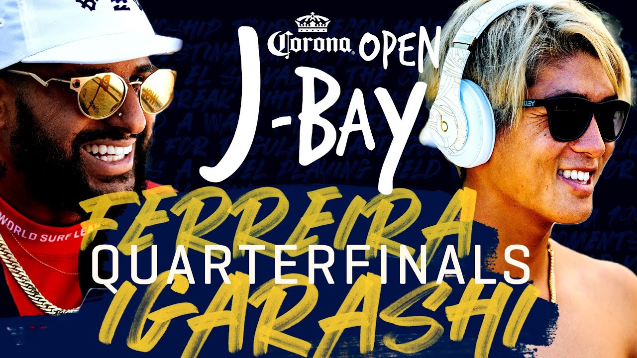 Italo Ferreira vs Kanoa Igarashi | Corona Open J-Bay - Quarterfinals Heat Replay