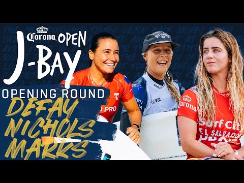 J.Defay, I.Nichols, C.Marks | Corona Open J-Bay - Opening Round Heat Replay