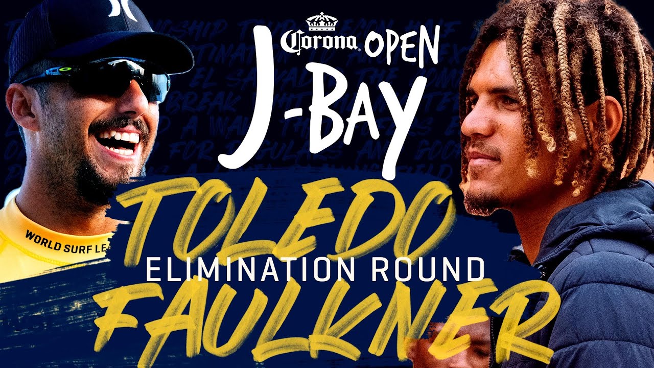 Filipe Toledo vs Joshe Faulkner | Corona Open J-Bay - Elimination Round Heat Repla