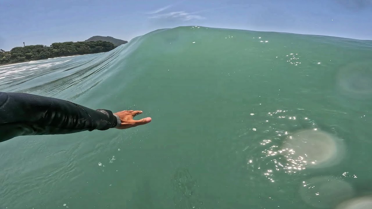 DIA DE SURF NA DIREITINHA CLÁSSICA DA PRAIA GRANDE | Surf Pov